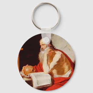 Saint Jerome Key Ring