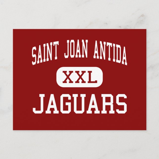 Saint Joan Antida - Jaguars - High - Milwaukee Postcard (Front)
