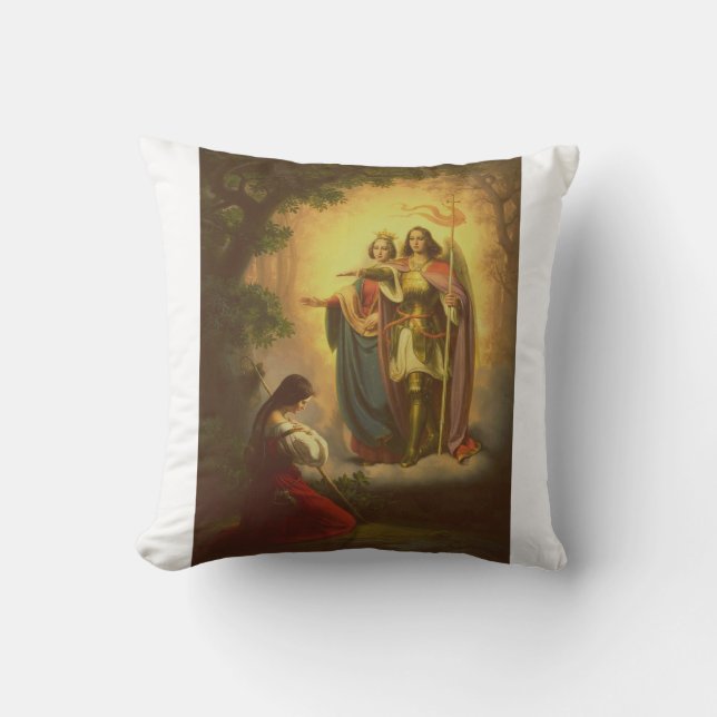 Saint Joan of Arc Cushion (Front)