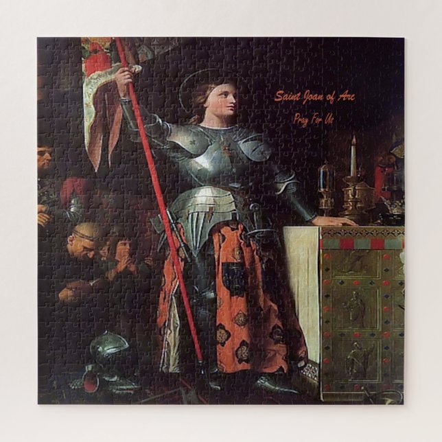 Saint Joan of Arc Jigsaw Puzzle (Vertical)