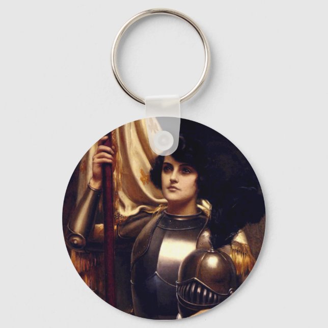 Saint Joan of Arc Key Ring (Front)