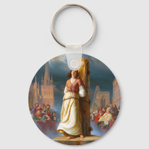 Saint Joan of Arc Key Ring