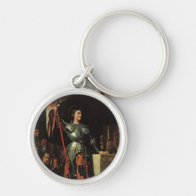 Saint Joan of Arc Key Ring (Front)