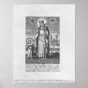 Saint Joan of France and Valois Poster