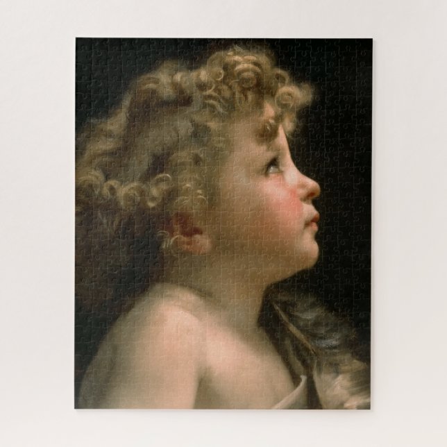 Saint John Baptist as a Child by William Bouguerea Jigsaw Puzzle (Vertical)