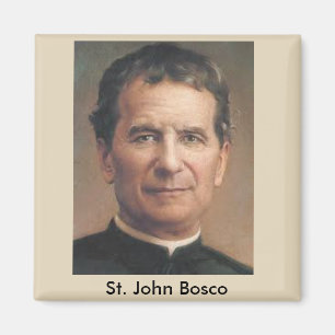 Saint John Bosco Portrait Magnet