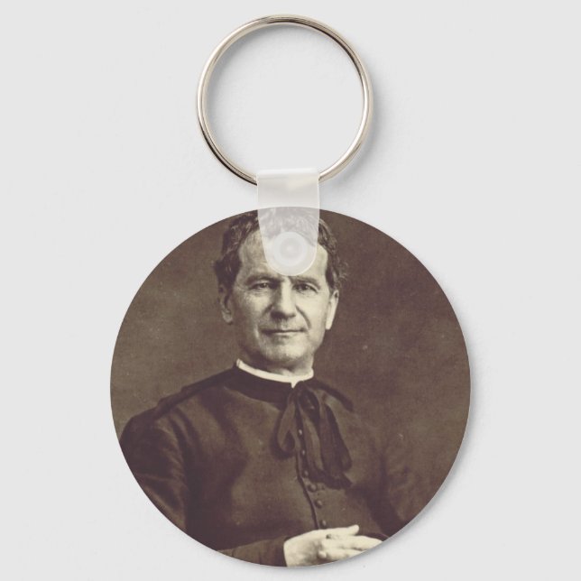 Saint John Bosco Priest and confessor Key Ring (Front)