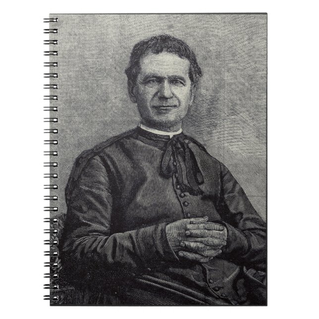 Saint John Bosco Priest and Confessor  Notebook (Front)