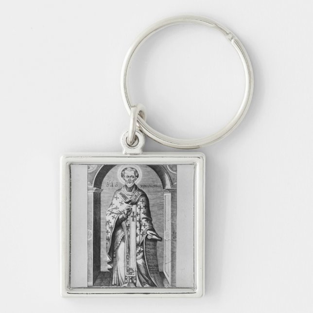 Saint John Chrysostome, 17th century Key Ring (Front)
