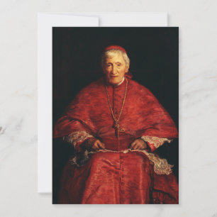 Saint John Henry Newman English theologian Holiday Card