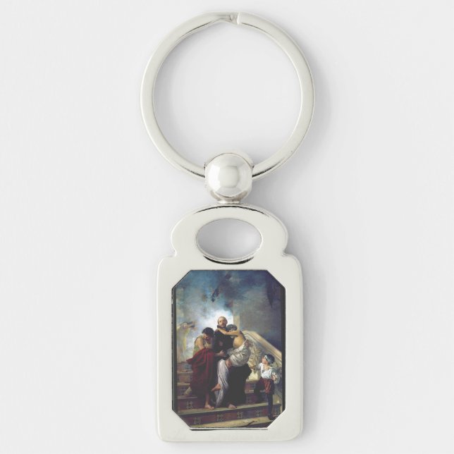 Saint John of God Key Ring (Front)
