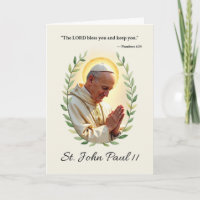 Saint John Paul II God's Peace and Blessings