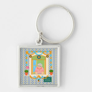 Saint John Portuguese Festa Neighbour Key Ring