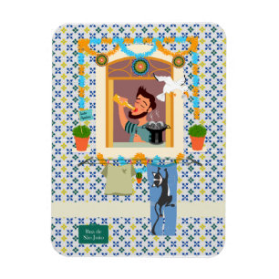 Saint John Portuguese Festa Neighbour Magnet