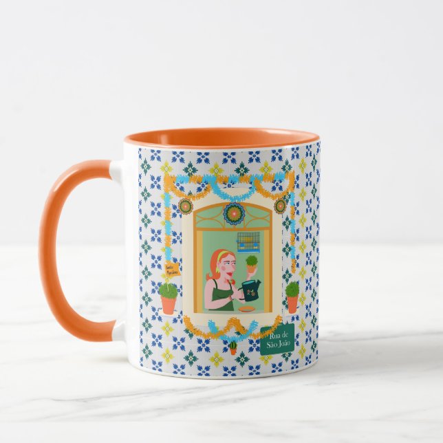 Saint John Portuguese Festa Neighbour Mug (Left)