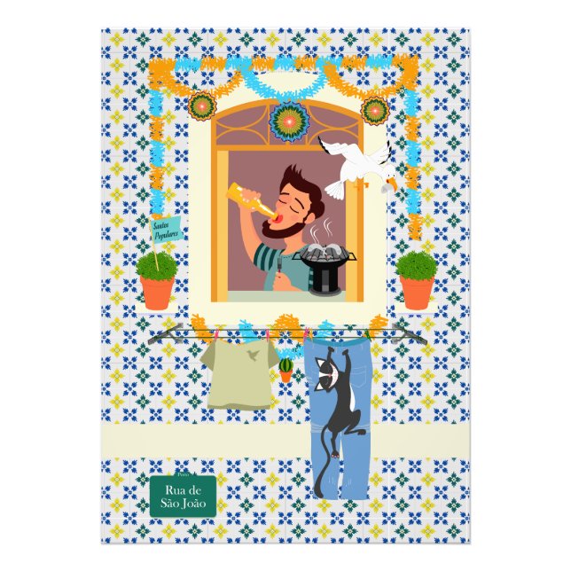 Saint John Portuguese Festa Neighbour Photo Print (Front)