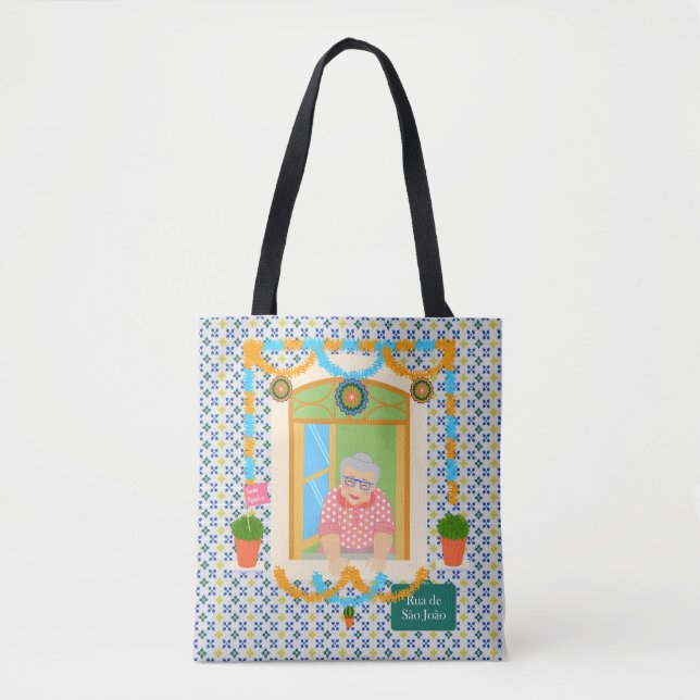 Saint John Portuguese Festa Neighbour Tote Bag (Front)