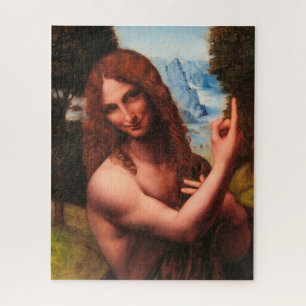 Saint John the Baptist, 1520 by Salai Jigsaw Puzzle