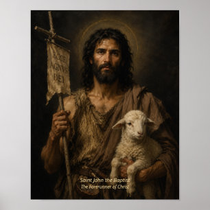 Saint John the Baptist Art Print