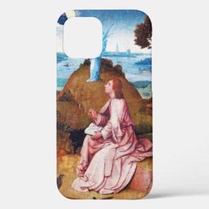 Saint John the Evangelist on Patmos, Bosch iPhone 12 Case