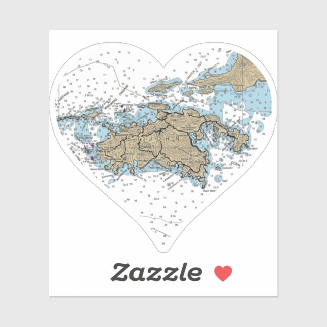 Saint John USVI Chart (Sheet)