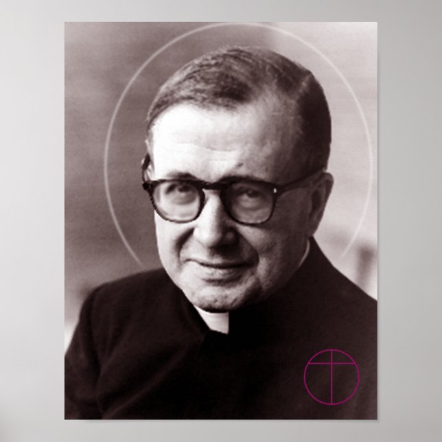 Saint Josemaría Escrivá Poster (Front)