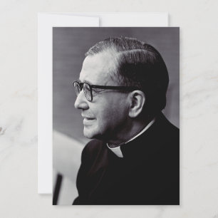 Saint Josemaria Escriva Thank You Card
