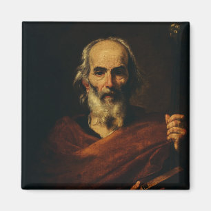 Saint Joseph by Jusepe de Ribera Magnet