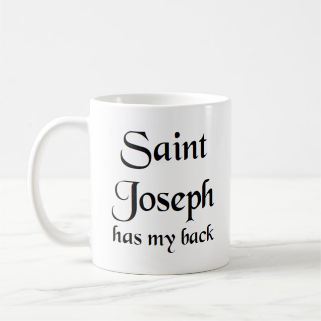 saint joseph coffee mug (Left)