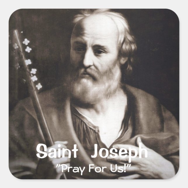 Saint Joseph Custom Sticker (Front)