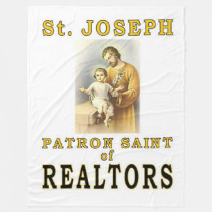 SAINT JOSEPH FLEECE BLANKET