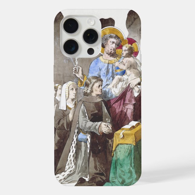 Saint Joseph Patron of the Universal Church iPhone Case (Back)