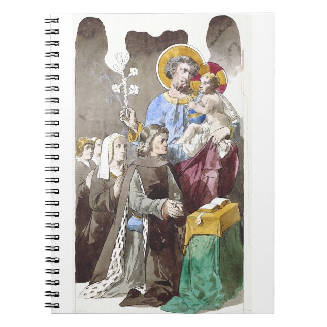 Saint Joseph Patron of the Universal Church Notebook (Front)