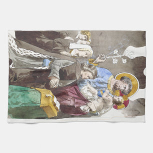 Saint Joseph Patron of the Universal Church Tea Towel