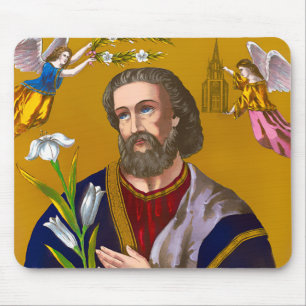 Saint Joseph San Jose Mouse Pad