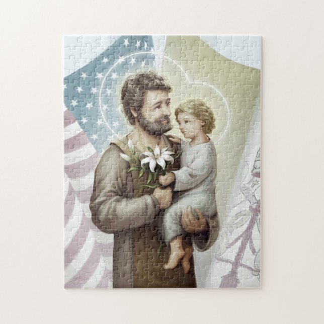 Saint Joseph the Protector Jigsaw Puzzle (Vertical)