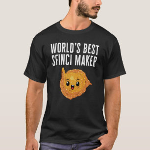 Saint Joseph's Day World's Best Sfinci Maker Sicil T-Shirt