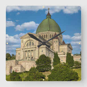 Saint Joseph's Oratory, Montreal Square Wall Clock