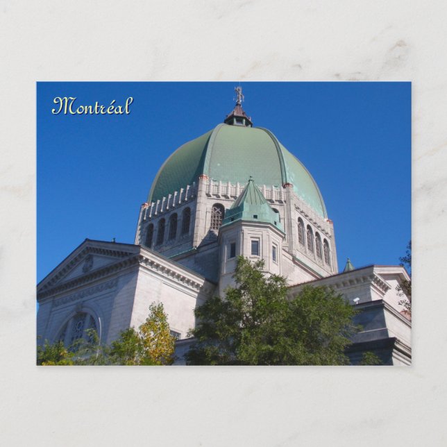Saint Joseph's Oratory Postcard (Front)