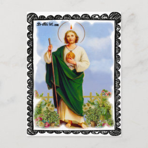 SAINT JUDE CATHOLIC 01 CUSTOMIZABLE PRODUCTS POSTCARD