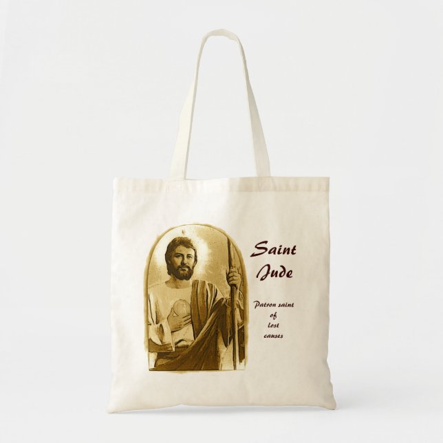 Saint Jude Tote Bag (Front)