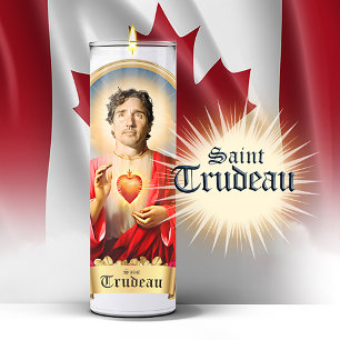 Saint Justin Trudeau Prayer Candle