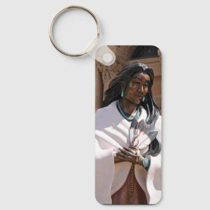 Saint Kateri Tekakwitha Key Ring