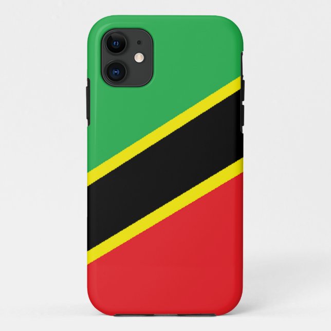 Saint Kitts and Nevis Case-Mate iPhone Case (Back)