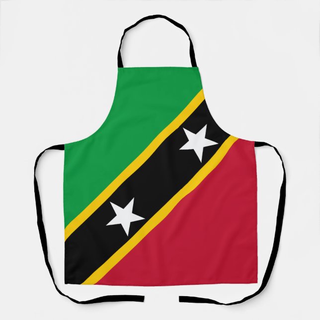 Saint Kitts and Nevis Flag Apron (Front)