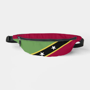 Saint Kitts and Nevis flag Bum Bags