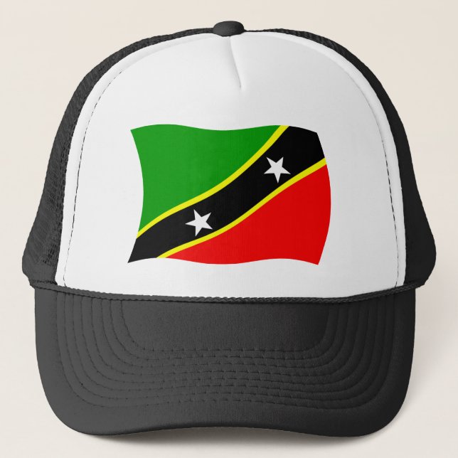 Saint Kitts and Nevis Flag Hat (Front)