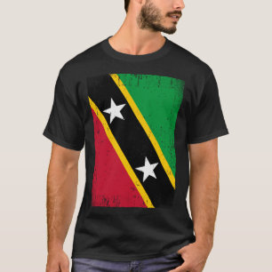 Saint Kitts and Nevis Flag T-Shirt