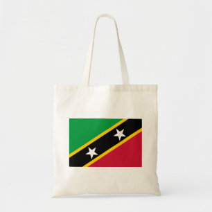 Saint Kitts and Nevis Flag Tote Bag