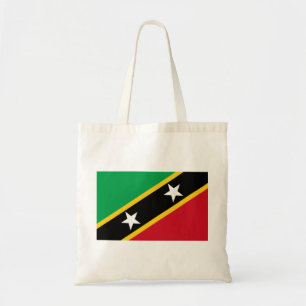 Saint Kitts and Nevis Flag Tote Bag